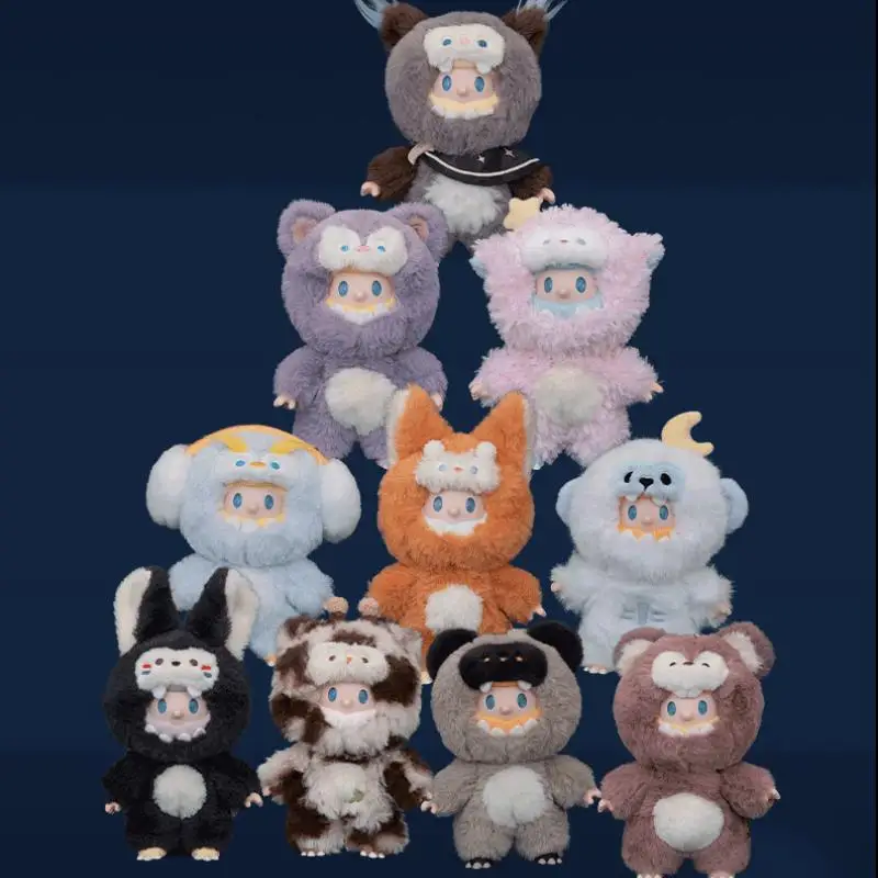 

In Stock Farmer Bob Ani-Night Monster Series Pendant Doll Blind Box Sideburns Man Vinyl Toy Key Chain Birthday Pendants Gifts