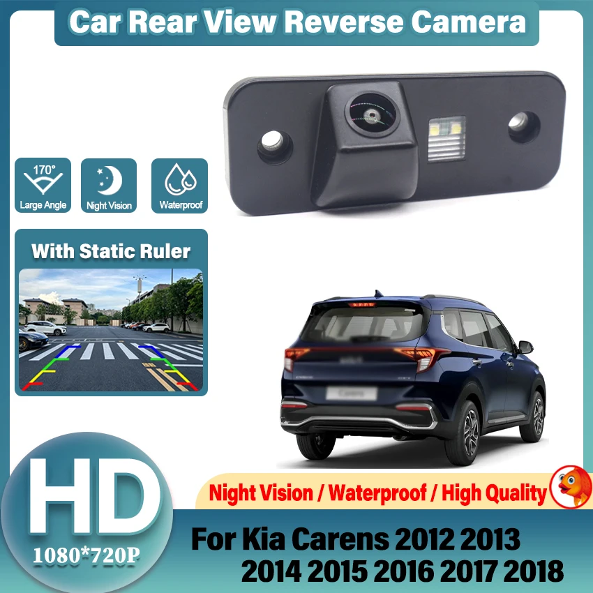 Rear View Camera For Kia Carens 2012 2013 2014 2015 2016 2017 2018 CCD HD Night Vision Reversing Camera License Plate Camera