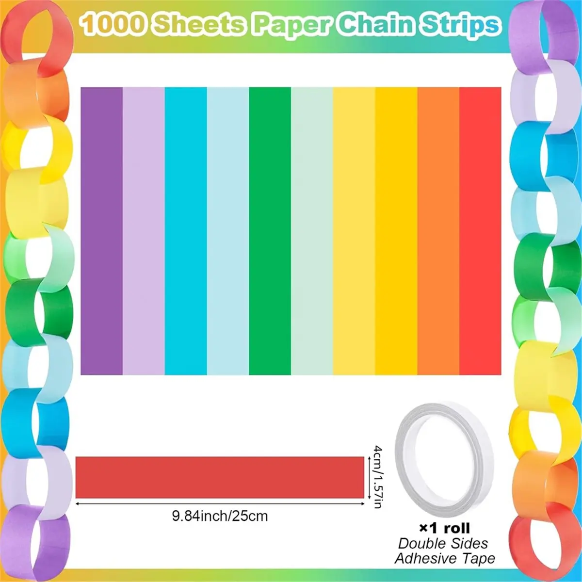 guirlande-de-1000-feuilles-de-papier-en-chaine-chaine-de-papier-diy-pour-la-construction-et-l'artisanat-pour-la-decoration-de-la-salle-de-classe-de-la-maison-et-des-fetes-avec-ruban-adhesif
