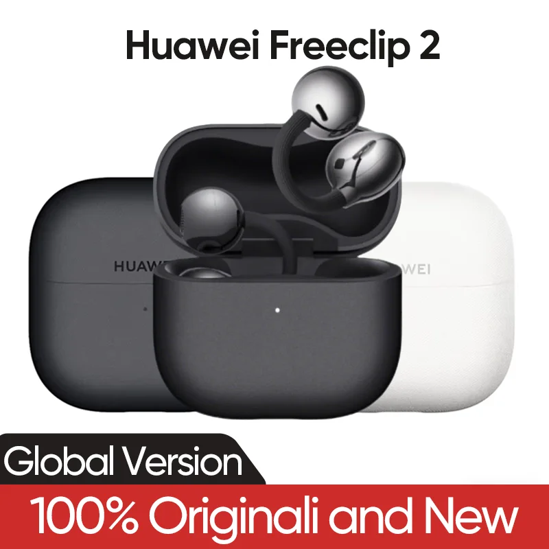 HUAWEI FreeClip 2 Earclip Headphones Powerful Dual-Engine Smart Listening Bluetooth 6.0