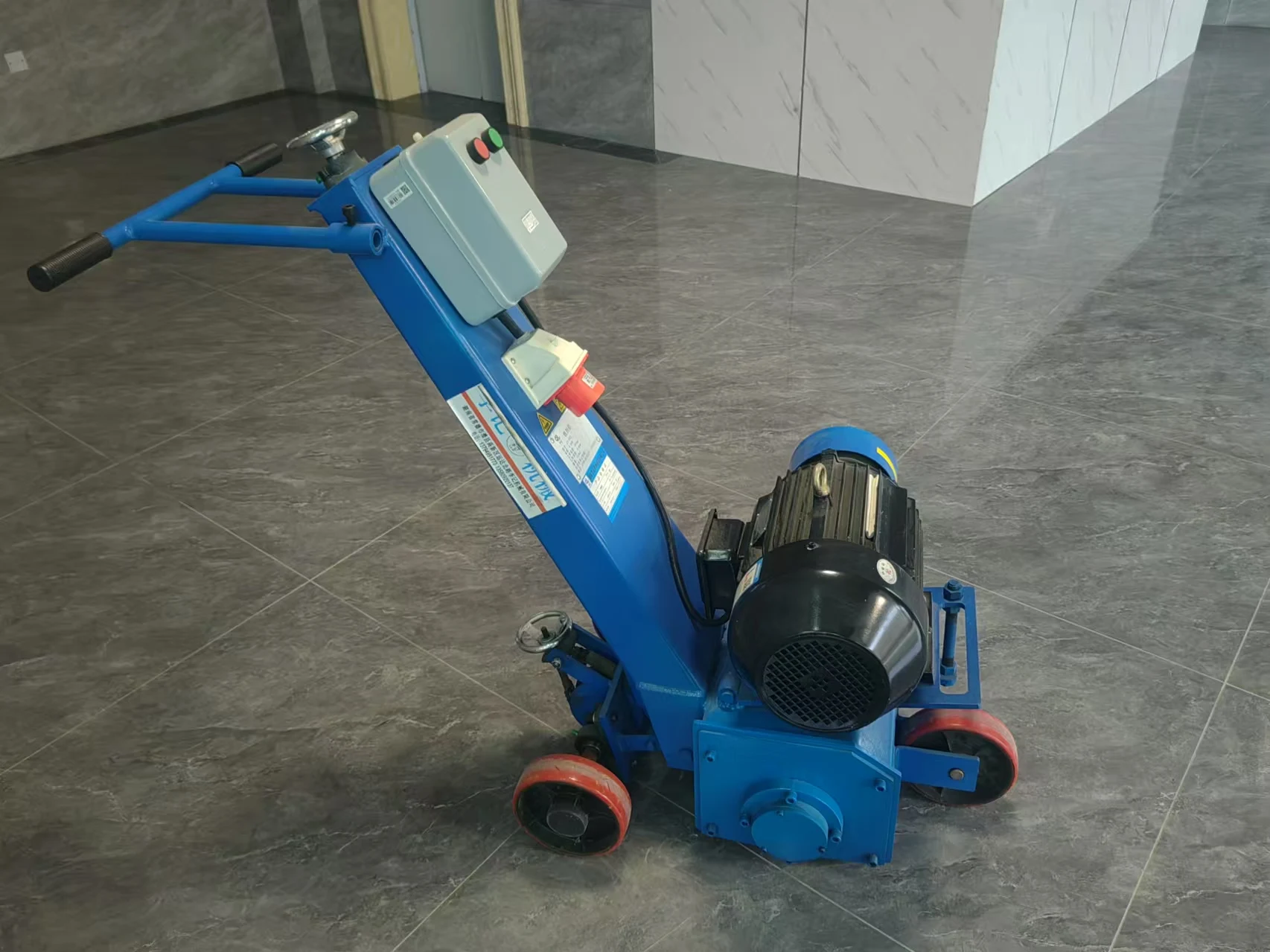 3-Phase 5.5KW Concrete Scarifier Milling Machine Core Motor380V 5.5KW Manual Concrete Floor Surface Scarifying Machine