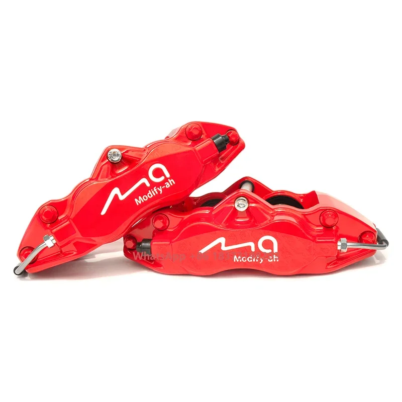EDDYSTAR 4 Pistons Colorful Brake Calipers Front 17 Inch Wheel Universal Auto Caliper Part