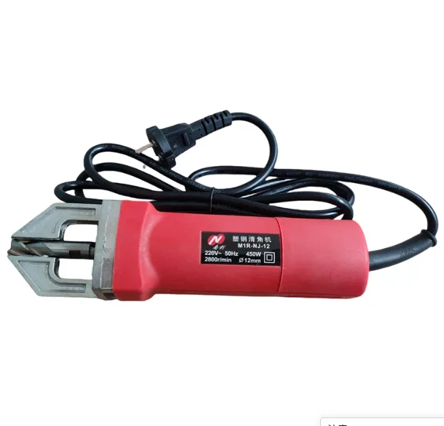 Electric Internal & External Corner Milling Machine PVC Profile Edge Trimmer for Window Door Finishing Tool