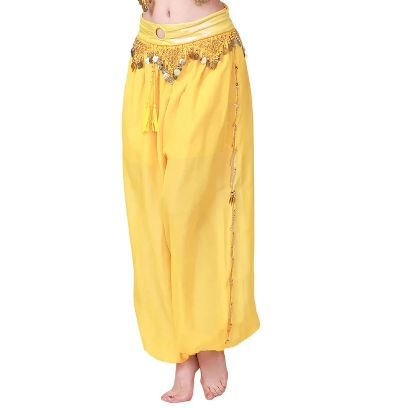Belly Dance Costume Harems Pants Halloween Costume Accessory for Womens