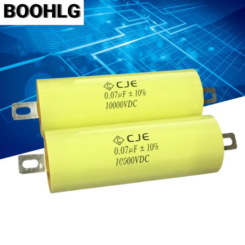 1PCS CJE CBB20 0.07UF 10000V High Voltage Metallized Thin Film Capacitor