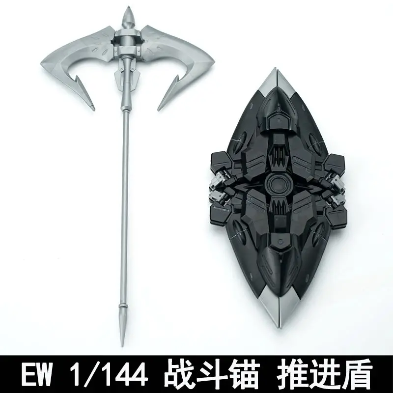 Ew Model Battle Spear and Shield for Hg Rg 1/144 Robot Model Assembly Model Accessories Collectible Robot Kits Models Kids Gift