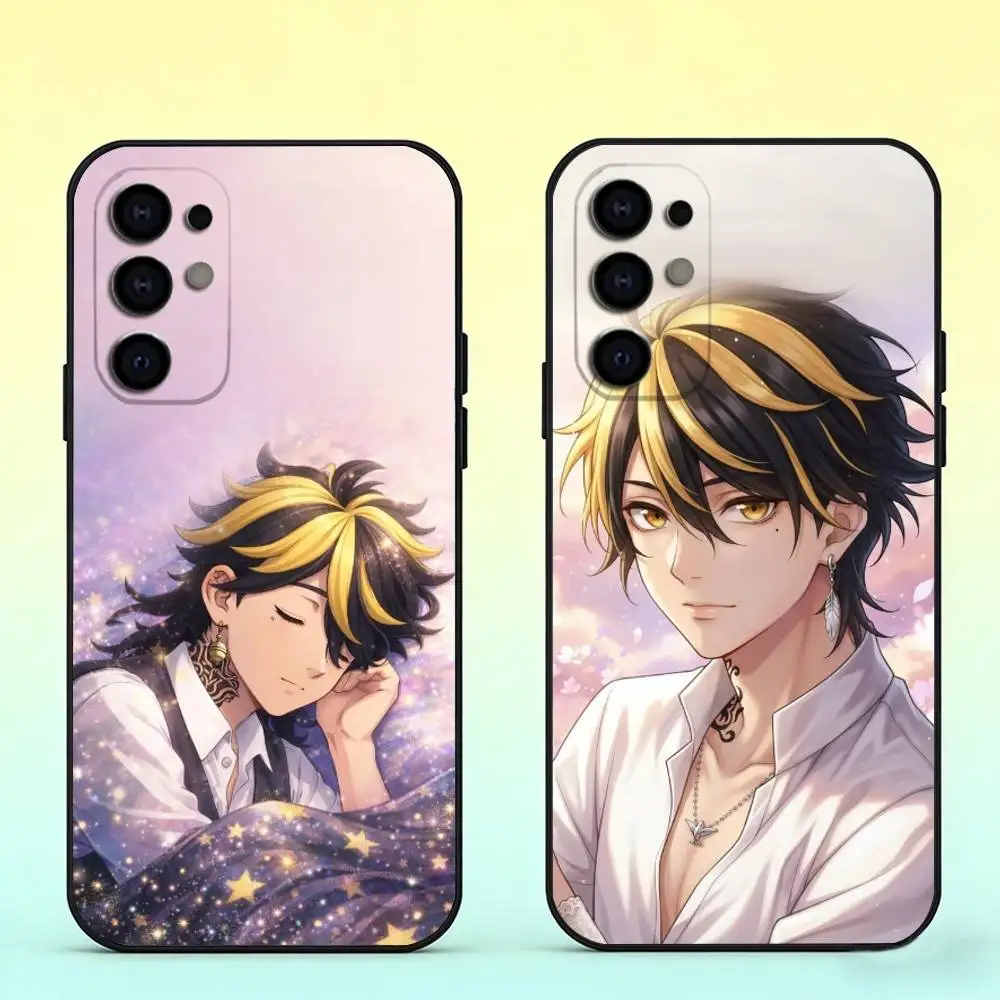 Kazutora Hanemiya T-Tokyo R-Revengers Phone Case For Samsung S25,S24,S21,S22,S23,S30,Ultra,S20,Plus,Fe,Lite,Note,10,Black Cover