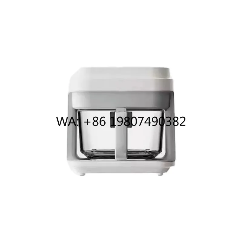 High Power Multifunctional Air Fryer, Transparent Glass Basket, 8-in-1 Cooking, Oil-Free Healthy Home Appliance