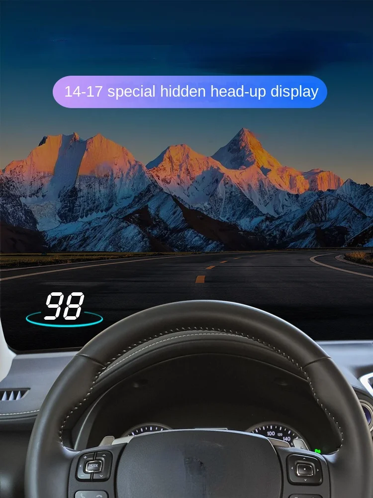 HUD for Lexus NX200 300 Modified Hidden Dedicated Head-up Display Speed Projection