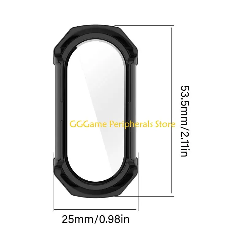 U55B Watch Screen Protector PC All-Around Protective Cover For Band 10 Series