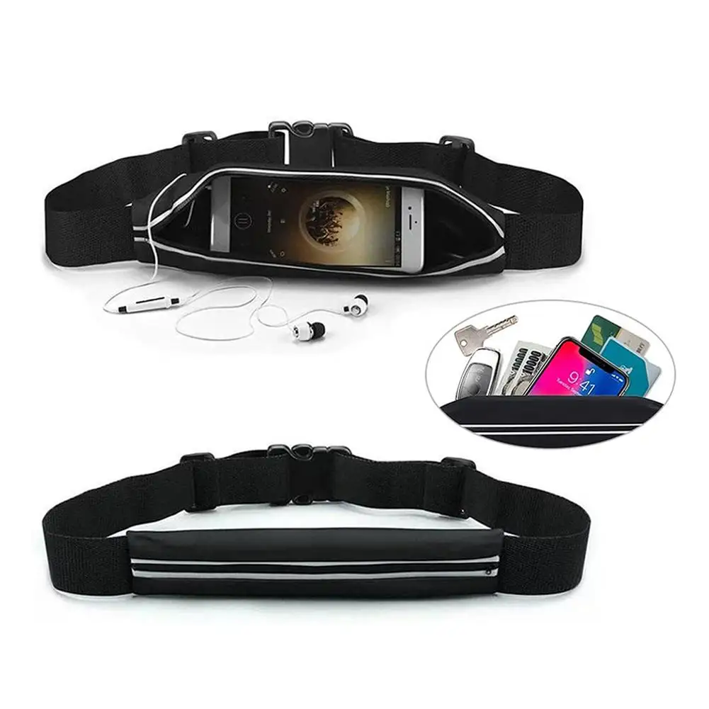 Waterproof Running Waist Bag Sports Jogging Outdoor Female Holder Cycling Male Belt Bag Sports Mobile Accessories Phone Fit D3E7