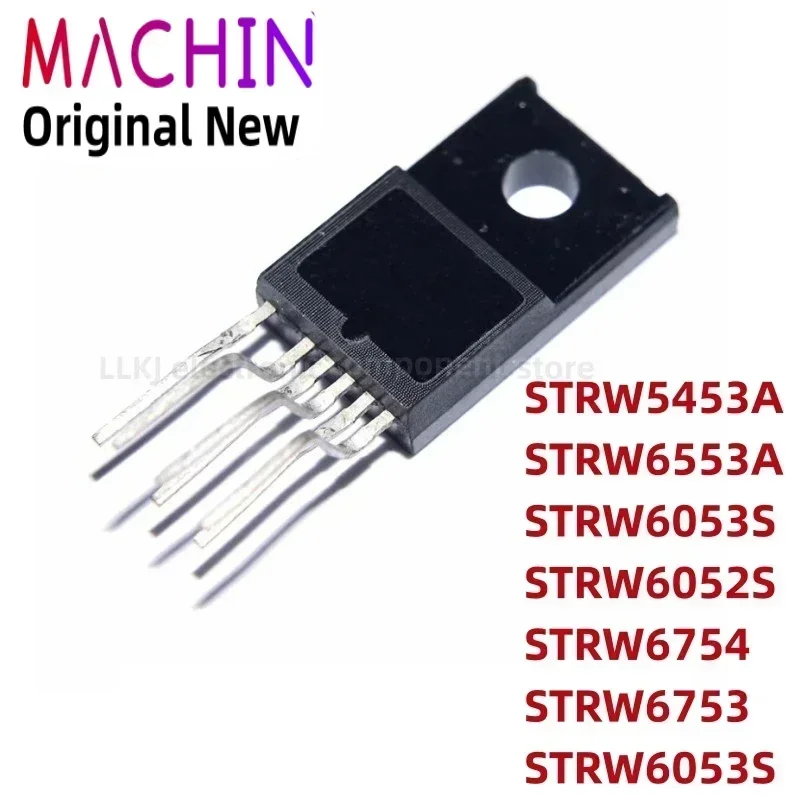 1pcs STRW5453A STRW6553A STRW6053S STRW6052S STRW6754 STRW6753 STRW6053S TO220F-6 MOS FET TO-220F-6.