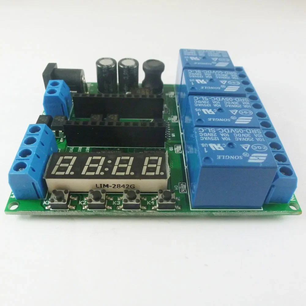 DC 5V 12V 24V 4 CH Pro mini PLC Board Shield MODUL UNTUK Arduino Delay Timer Switch