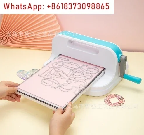 A4 paper art hand embossing machine Hand ledger embossing machine diy manual pattern cutting carbon steel knife embossing