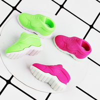  4 Pcs Football Shoes Eraser Cute Stationary Toy Erasers Shaped Novelty Cartoon Kids Fun