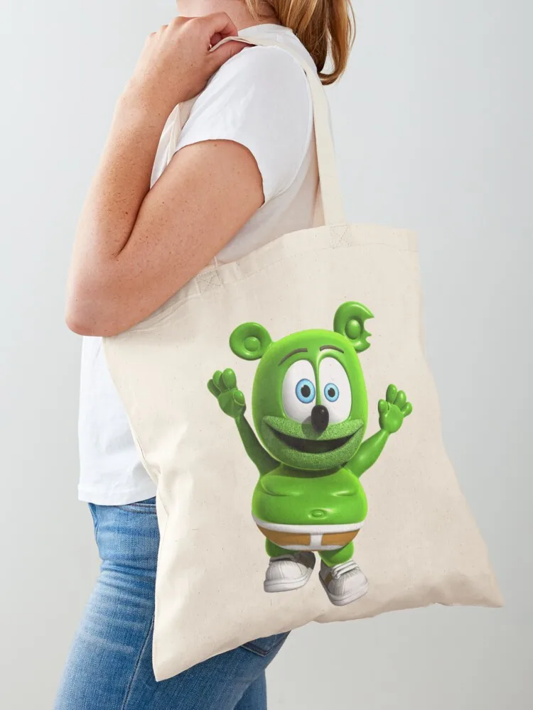 

the gummy bear song Tote Bag tote bag men Shopper canvas tote Customizable bag