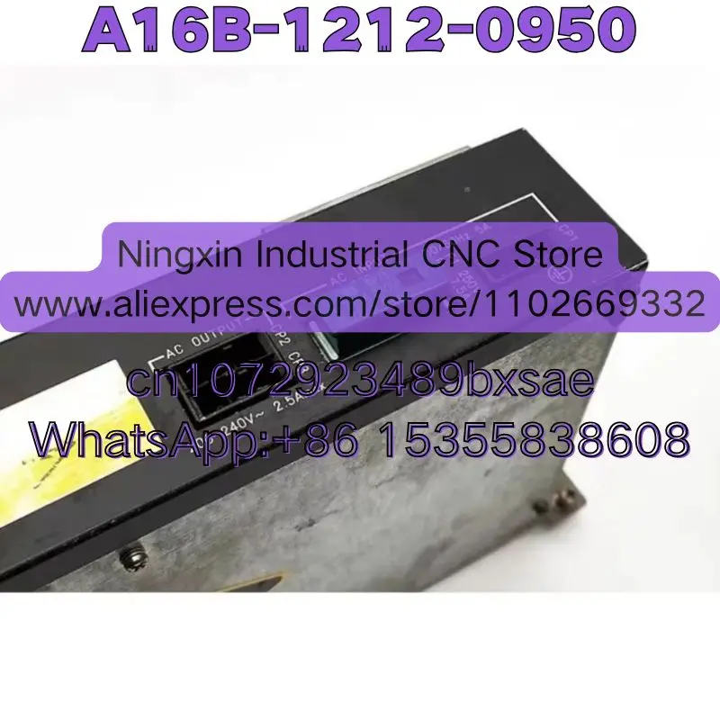 

Последняя цена, использованный модуль питания FANUC A16B-1212-0950 FANUC A16B 1212 0950.