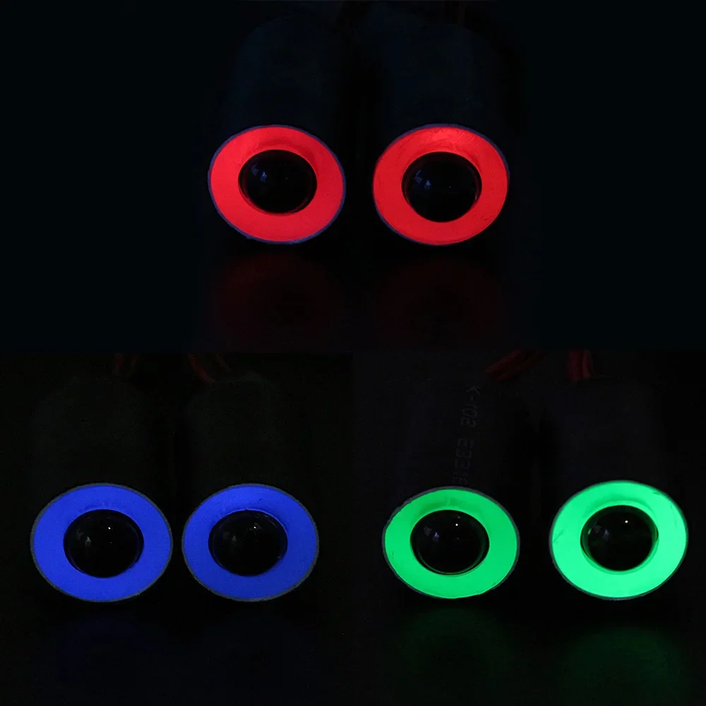 INJORA 1PCS RC Car 2-Modes 19MM LED Lights Headlight for 1/10 RC Crawler Car Axial SCX10 90046