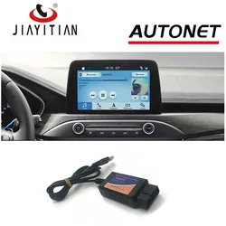 JIAYITIAN  For Ford Sync3 Sync2 2019-2020 Car OBD Reversing Image Activator Orignal Head Unit Reverse Camera Function kit