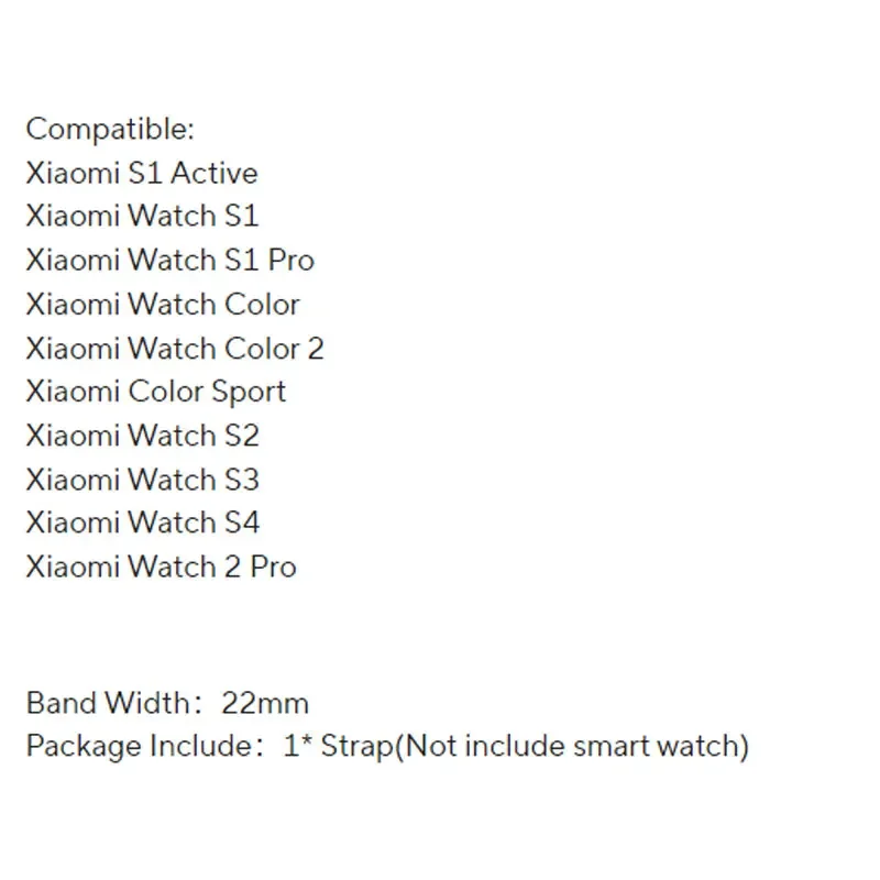 Silicone Ocean Band For Xiaomi Watch S4 S3 S2 S1 Sport Bracelet For Mi Watch Color 2 Strap Xiaomi Watch 2 Pro Men Women Correa