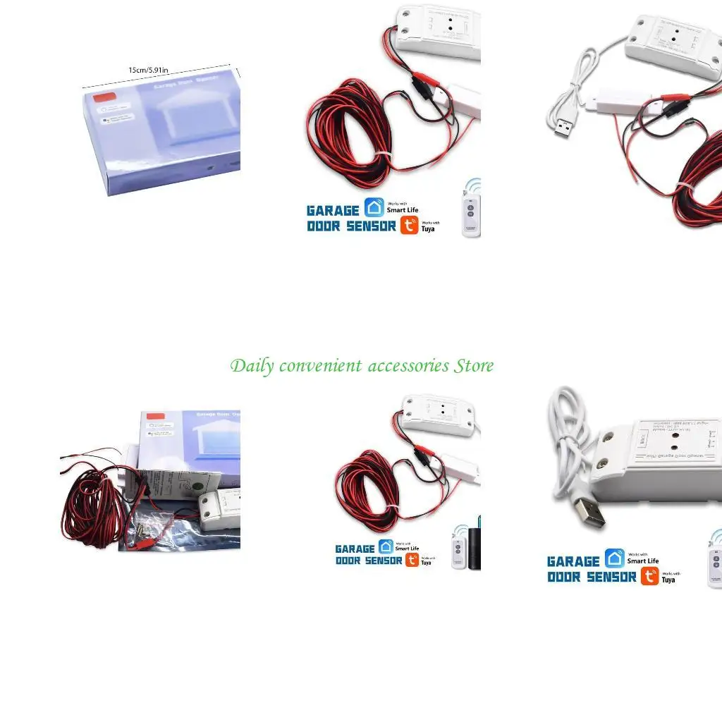 

97QB /GoogleAssistant App Control Устройство открывания гаражных ворот Простая установка