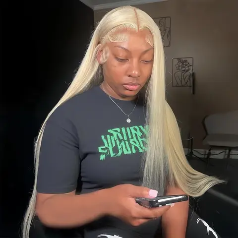30 Inch 250 Density 613 Hd Lace Frontal Wig 13x6 13x4 Blonde Lace Front Wig Brazilian Straight 100% human hair Wig For Women