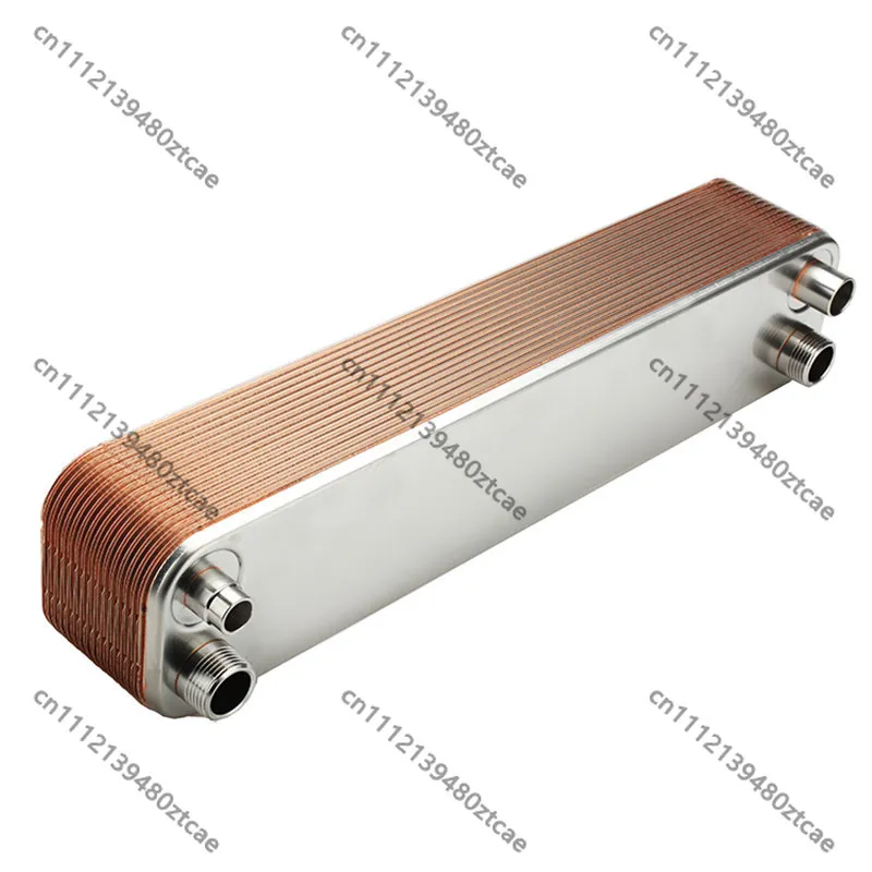 1-30HP  Plate Heat Exchanger, 304 Stainless Steel Condenser Evaporator Replacement Parts, High Efficiency Plate Type