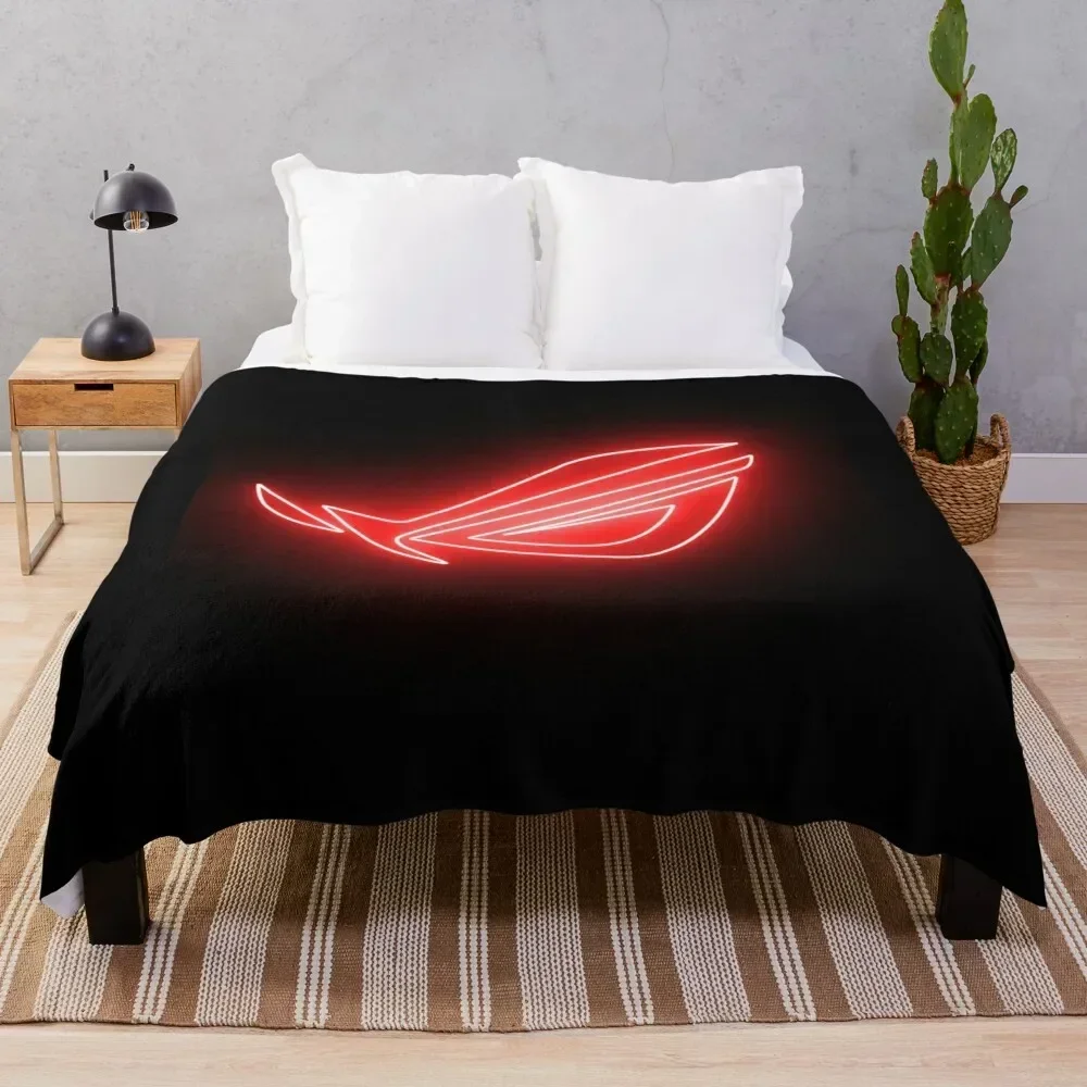 

Asus Rog Throw Blanket Ultra Soft Flannel Fleece Blanket for All Seasons