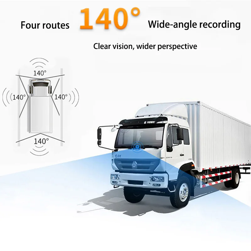 1080p High Definition AHD Wireless Truck DVR Monitor 7