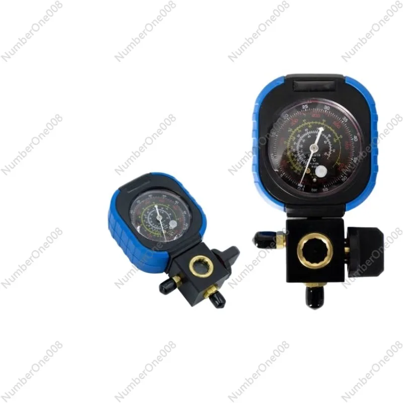 

Fluorination Single-Meter Valve Air Conditioning Pressure Gauge Refrigerant Refrigerant Fluorometer Valve Liquid Meter