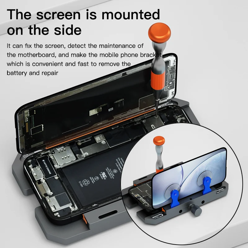 MaAnt H4 Prensa de Reparación de Teléfonos Móviles para Unión de Pantalla LCD sin Espacio, Soporte de Cubierta Trasera, Prueba de Hermeticidad 4