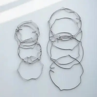 

12pcs Spotlight Bulb Clips Manganese Steel Retaining Rings For Mr16 Downlights Lamp Spring Clip Replacement Halogen