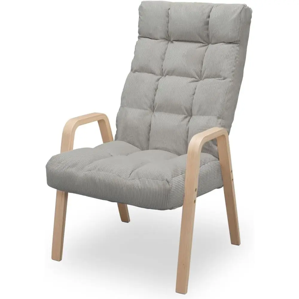 

Large Reclining Armchair with 6 Lumbar Support Levels, 14 Recline Positions, Adjustable Width 22.8-34.6, Height 36.0-39.8