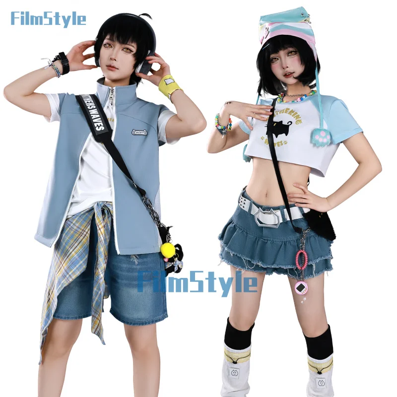 

Wuthering Waves Rover Cosplay Costume Uniform Halloween Carnival Party Christmas Play Role Clothes Clothing for Women