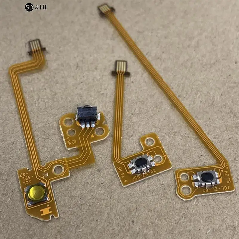 Reparación de Cable de botón ZL ZR para NS Switch Joy Con botón L R, controlador de llave, piezas de repuesto