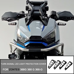 For ZONTES 368G 368 G 368-G Motorcycle Turn Signal LED Light Protection Cover Shield LED Indicator Protectors