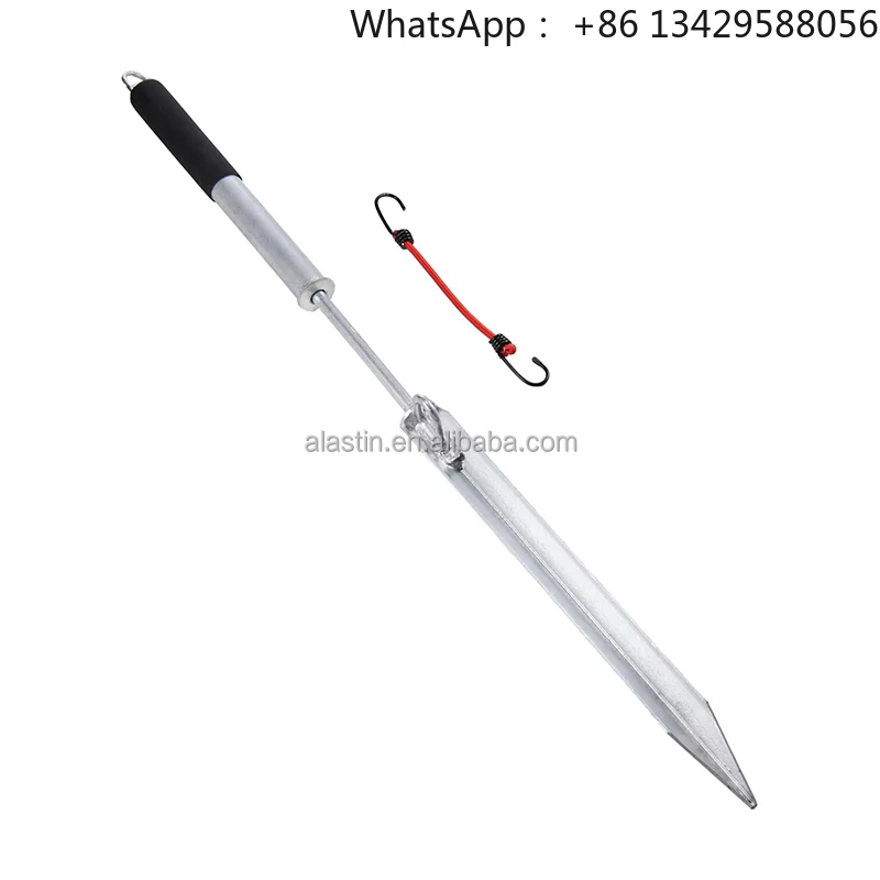 Boat Marine Accessories Hot Dip Galvanized Steel Sand Spike Boat Anchor for Boats Jet Skis Pontoons and Kayaks