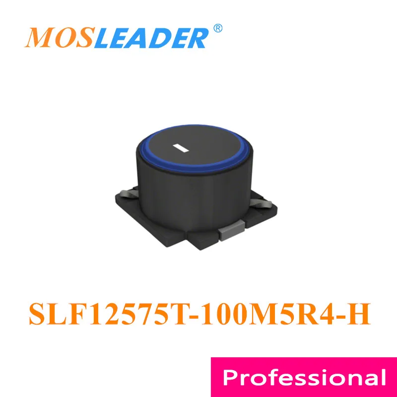 Mosleader SLF12575T-100M5R4-H 100 шт. 10UH 12*12*7,5 мм 12x12x7,5 SLF12575T-100M5R4 Сделано в Китае Индукторы