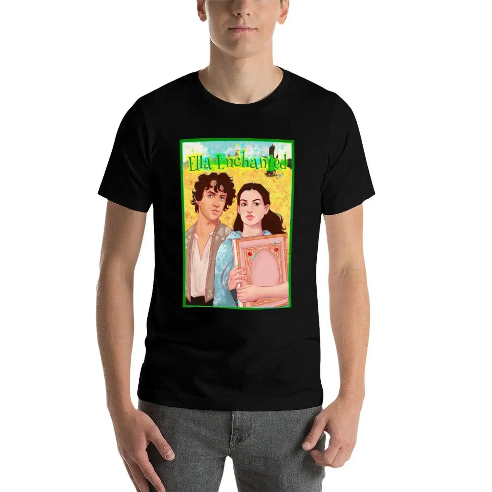 Ella Enchanted T-Shirt customs oversize t-shirty męskie t-shirty graficzne pakiet