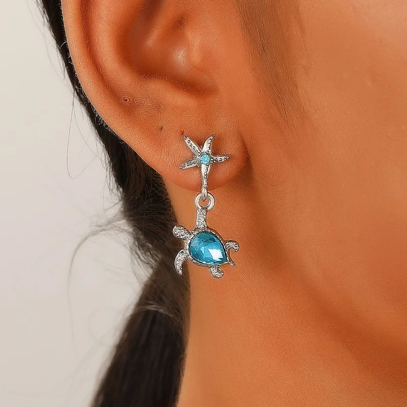 brincos-de-luxo-com-tartaruga-e-estrela-do-mar-joias-personalizadas-para-mulheres-com-pedras-azuis