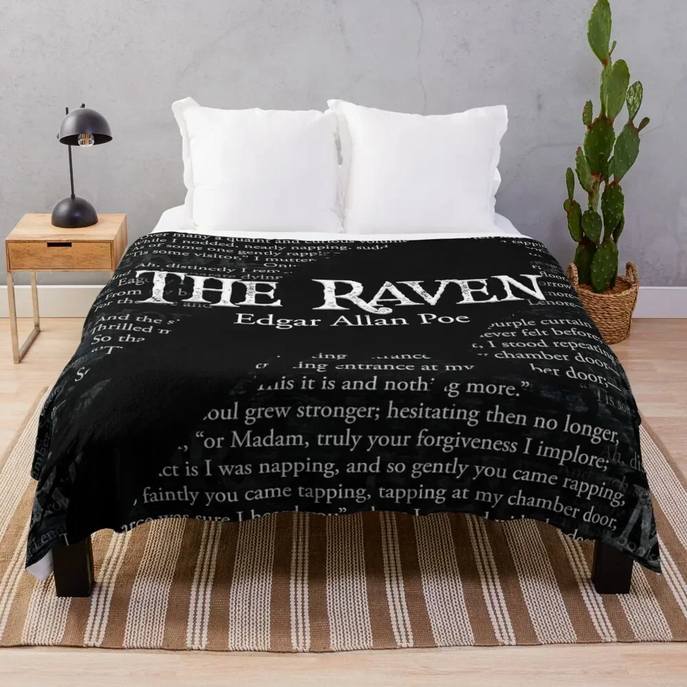 The Raven Throw Blanket for babies Fashion Sofas Weighted Retros Blankets