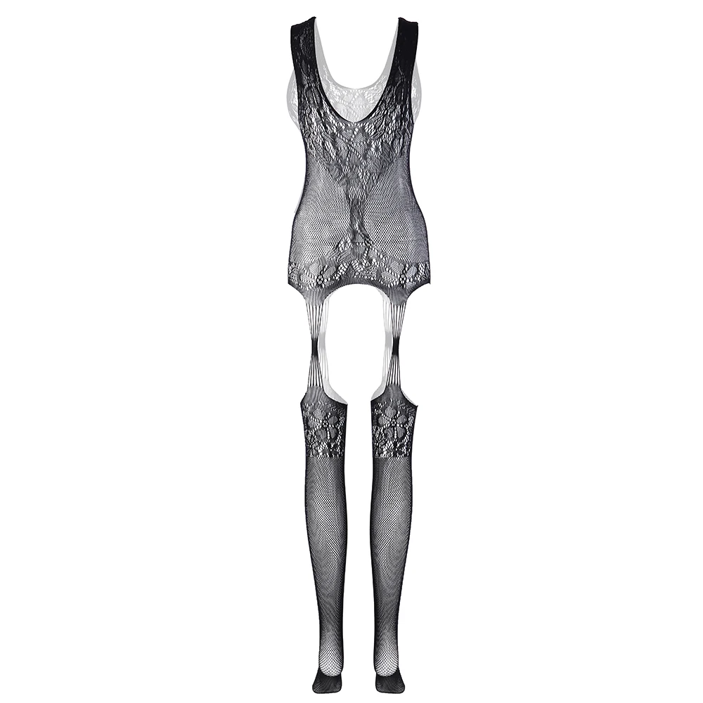 يتوهج في الظلام شبكة صيد السمك الجوارب النسائية مثير مضيئة الملابس الداخلية شبكة جنسي الملابس الداخلية داخلية Catsuit #5