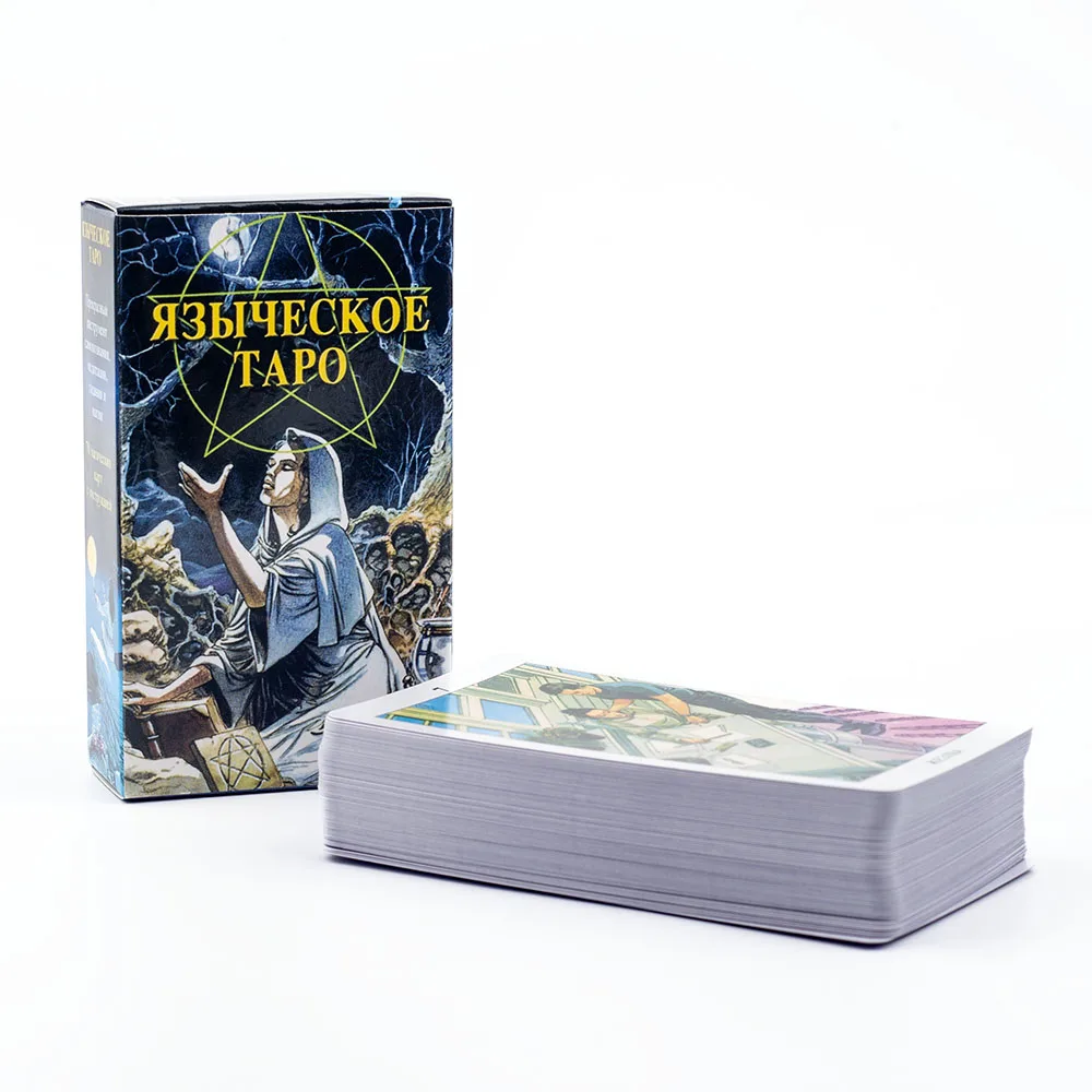 Tarot païen ЯЕСКОЕ ТАРО 78 pièces visions russes Tarot Deck Divination destin Tarot Oracle cartes fête divertissement jeu de société