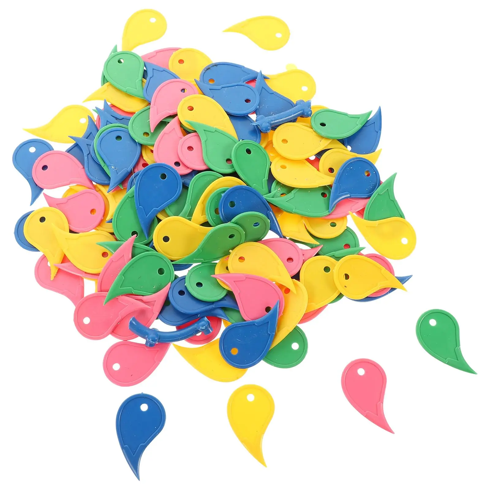 500 Pcs Plastic Mini Opener Ergonomic Colorful Express Box Letter Sealer Multifunction Lightweight Portable