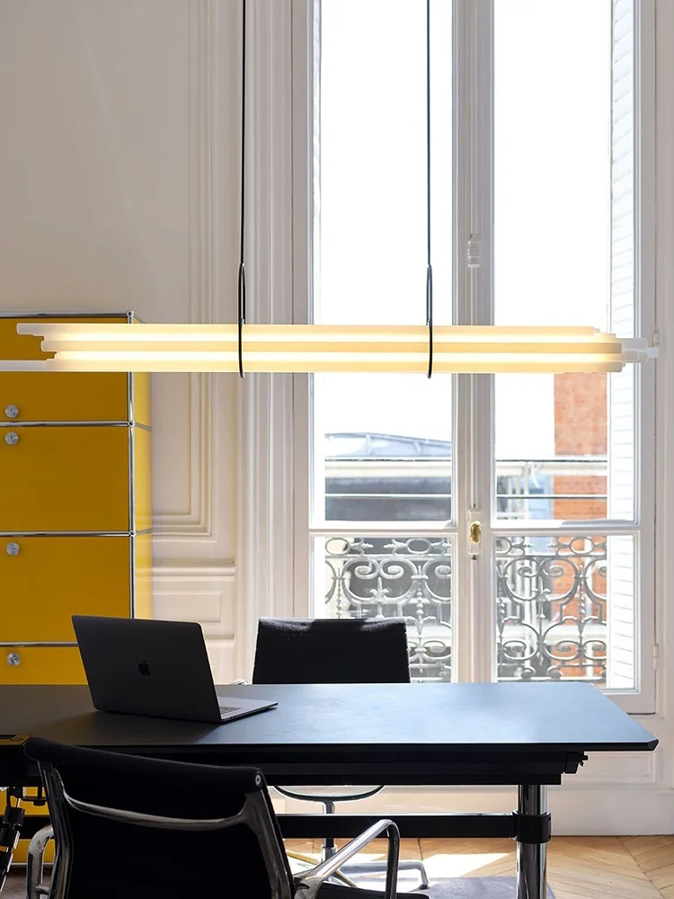 French DCW é ditions NL12 minimalist restaurant pendant light designer's study bar acrylic pendant light