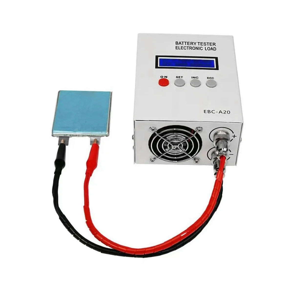 

EBC-A20 Battery Capacity Tester Lead-Acid Lithium Iron Lithium Ternary Charge and Discharge Instrument US Plug