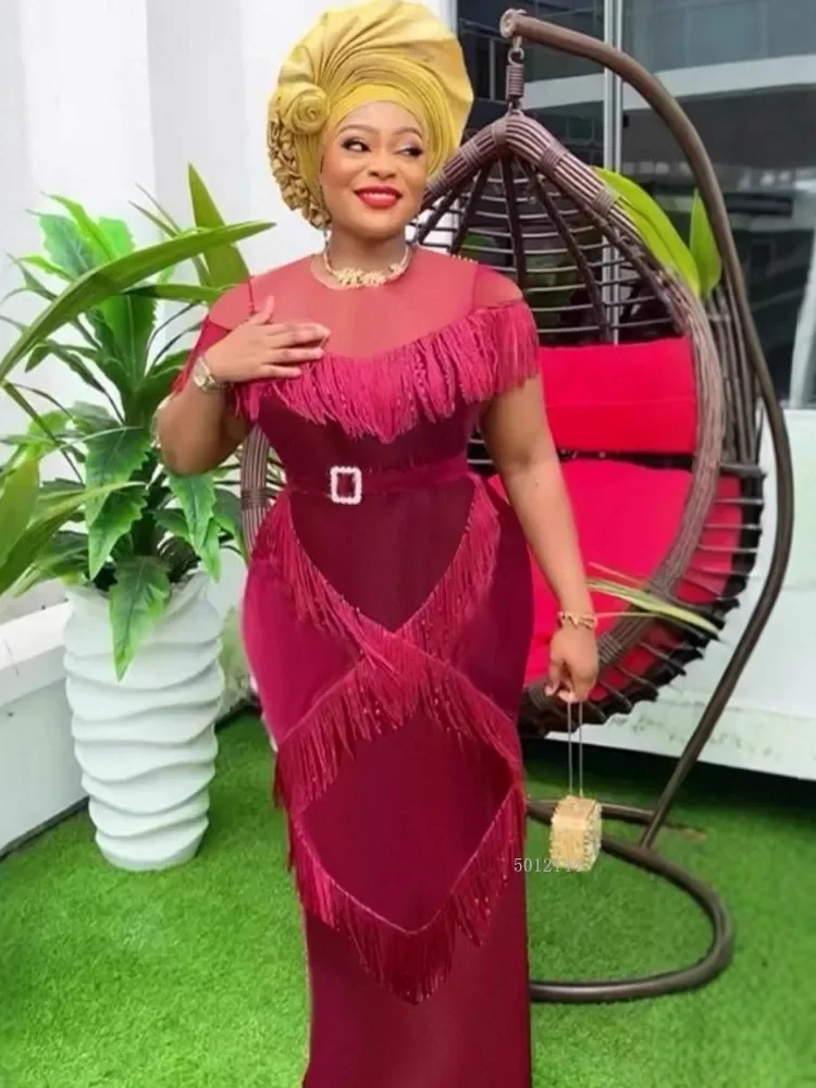 

Elegant African Wedding Dress for Women Long Maxi Kaftan Robe Muslim Fashion Abaya Dashiki Turkish Style 2026 New