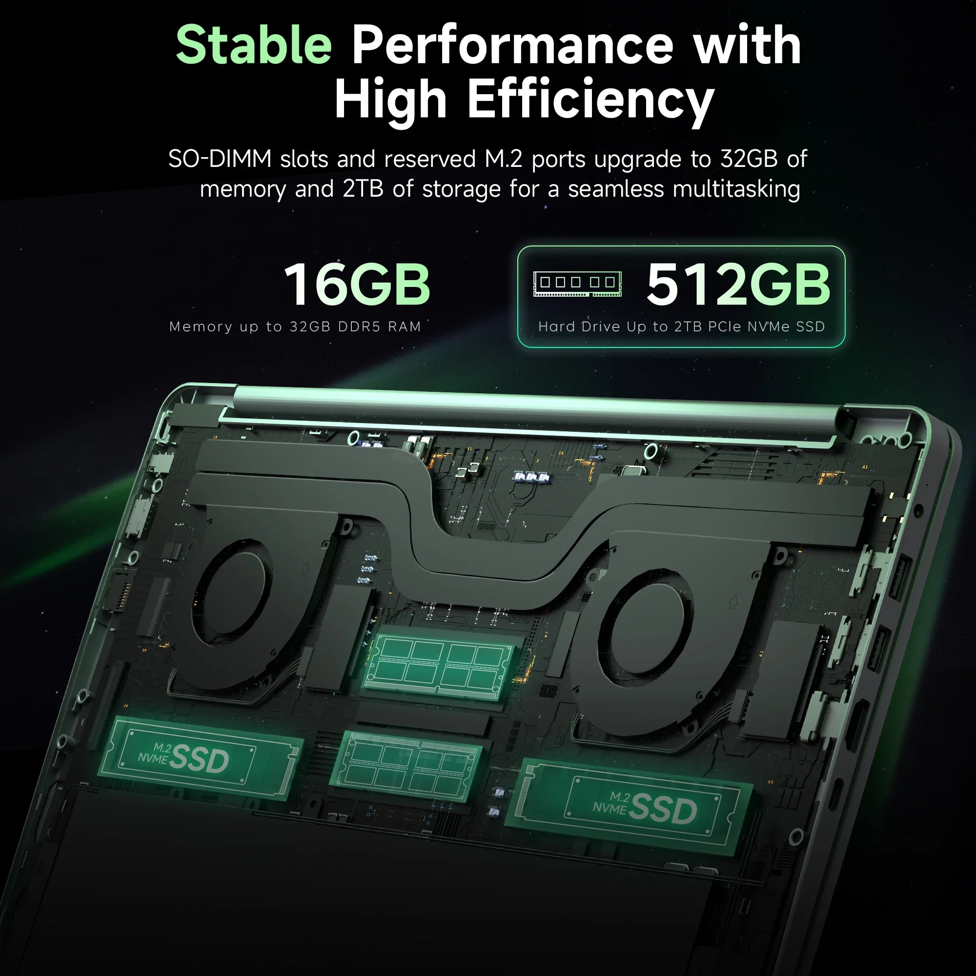 Laptop Brand New AMD R7 Gaming Laptop PC 15.9 Inch FHD 2.5K 16GB 32GB DDR5 512GB SSD Portable Notebook English Keyboard US Plug