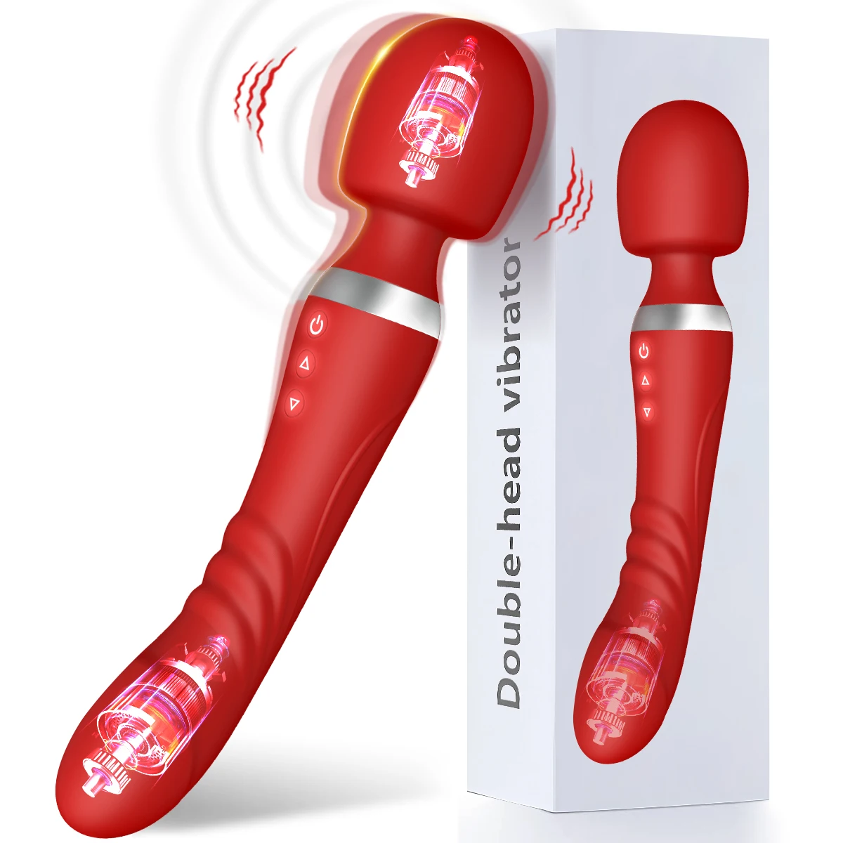 Powerful Magic AV Vibrator Dildos Wand for Women 10 Modes Clitoris Stimulator G Spot Vagina Massager Adult Sex Toys for Woman
