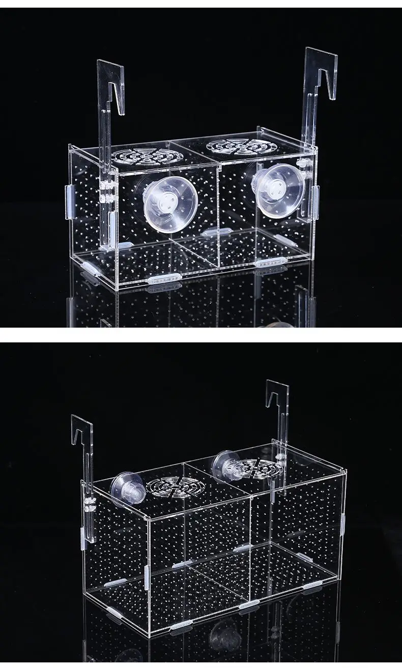 Fish Tank Small Fry Breeding Box Acrylic Fish Isolation Box Spawning Hatching Room Fish Supplies Aquarium Accessories